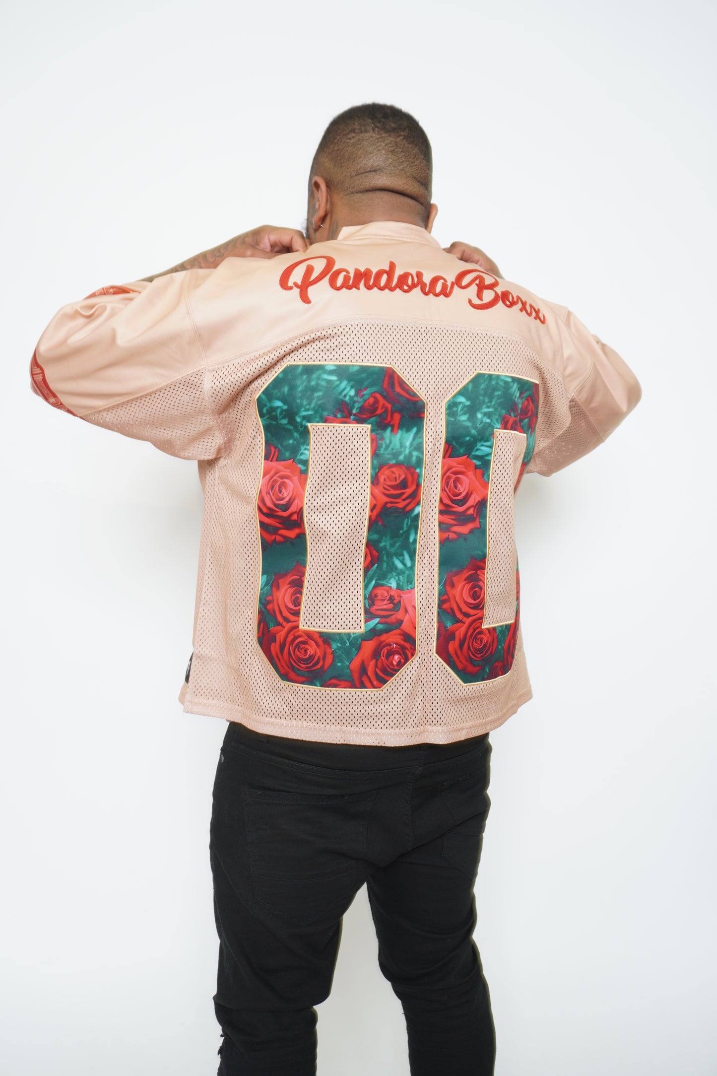 PandoraBoxx "Barretta Rose" Mesh Jersey