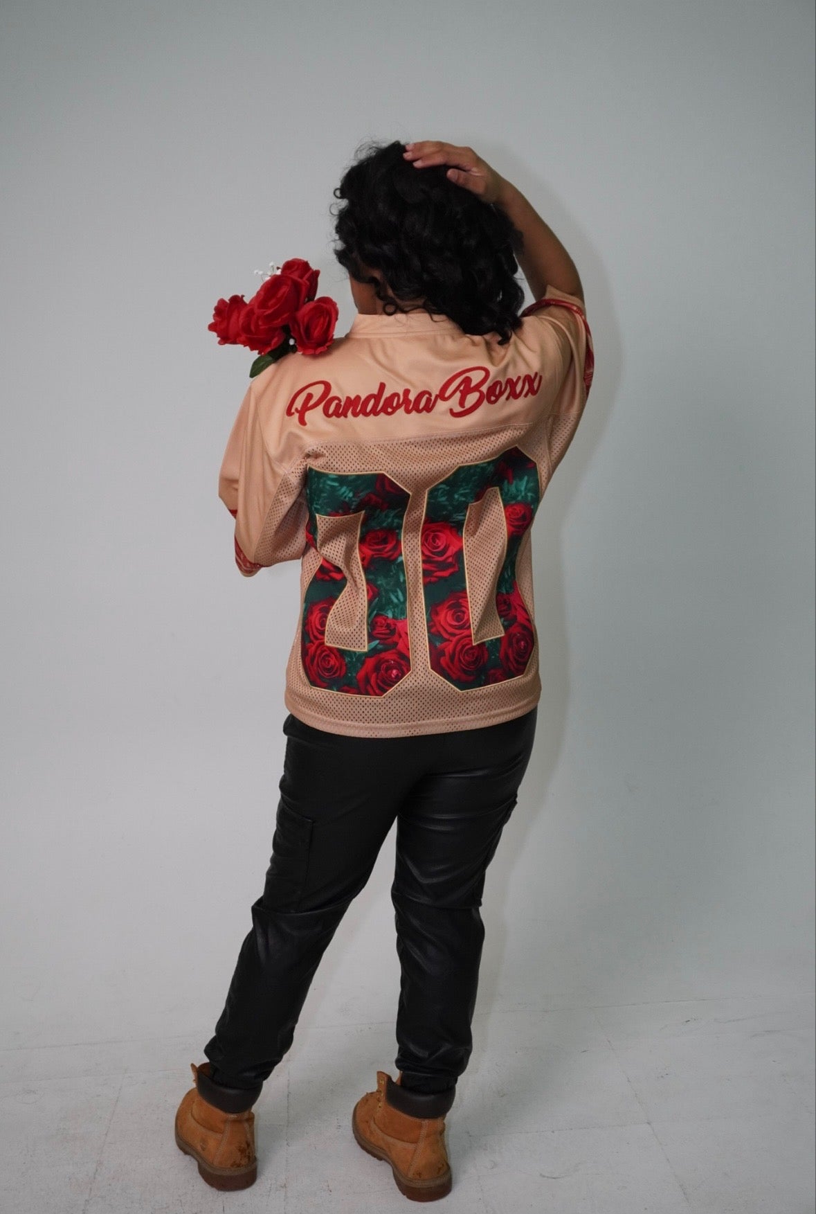 PandoraBoxx "Barretta Rose" Mesh Jersey