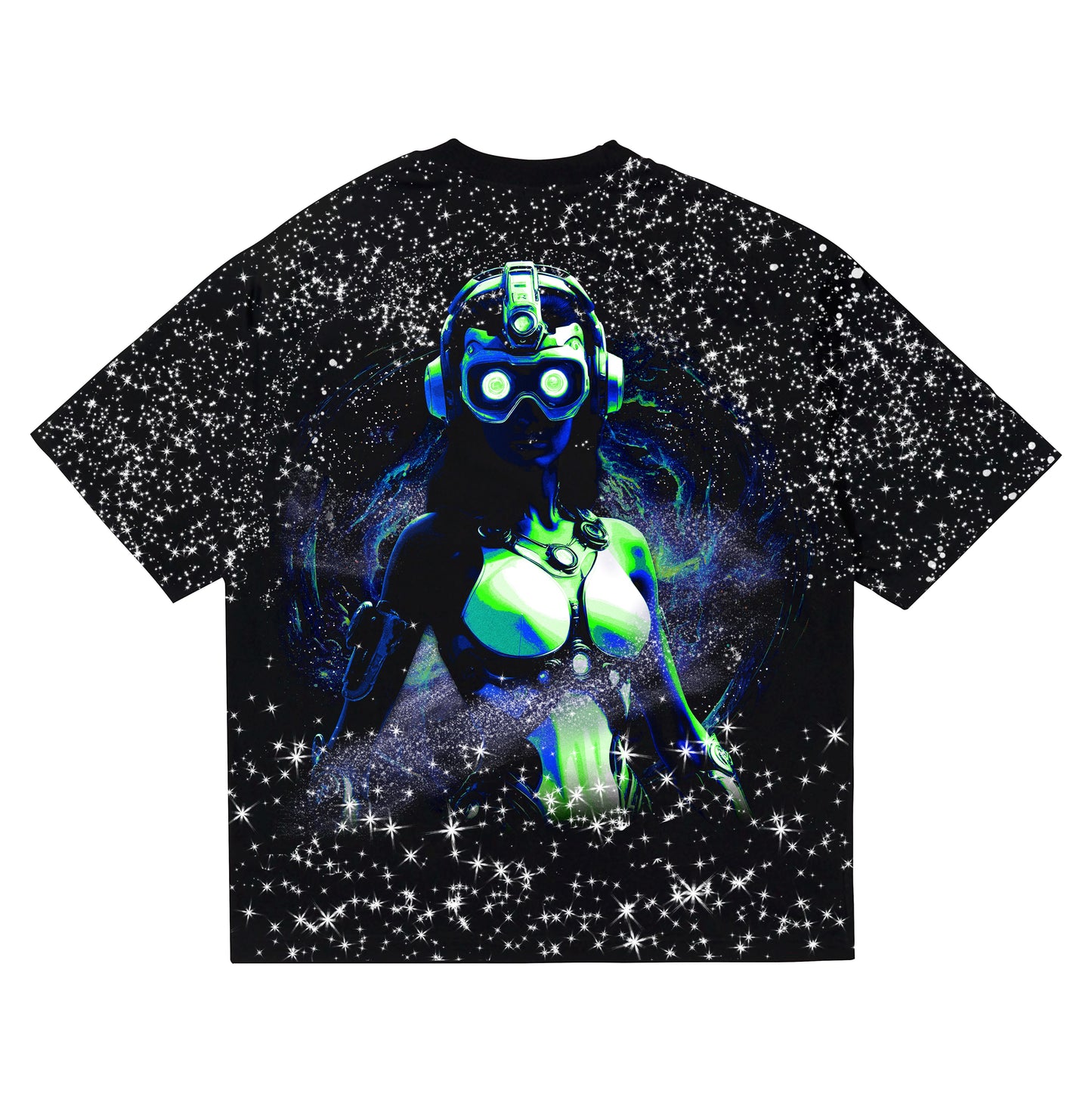 Outer Galactic T-Shirt ~ Prasinos